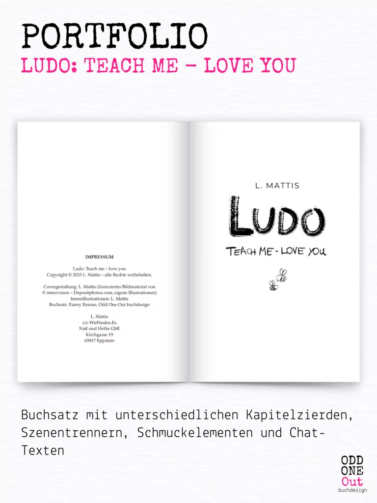 Titelei Ludo (Grafik: L. Mattis)